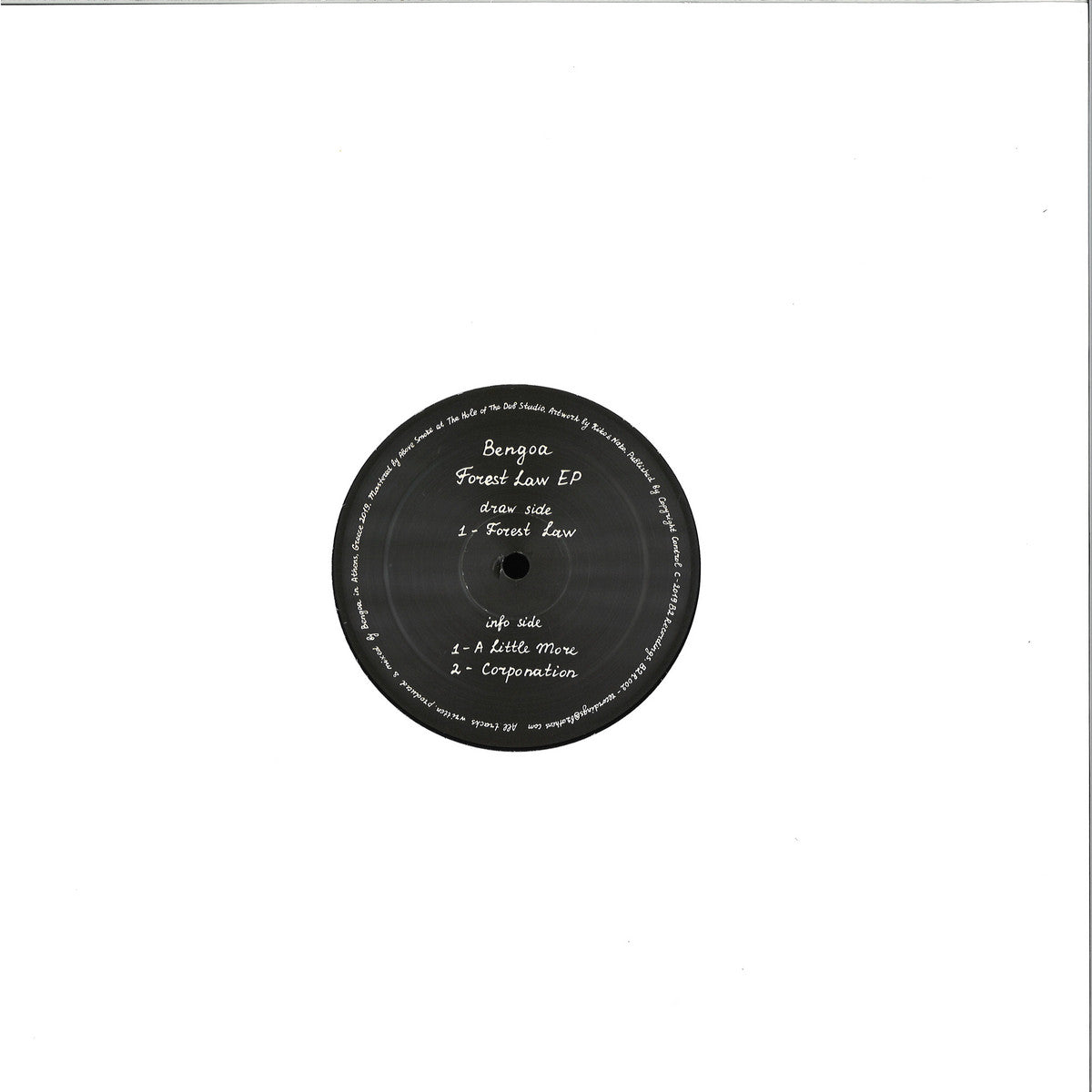 Forest Law EP - back