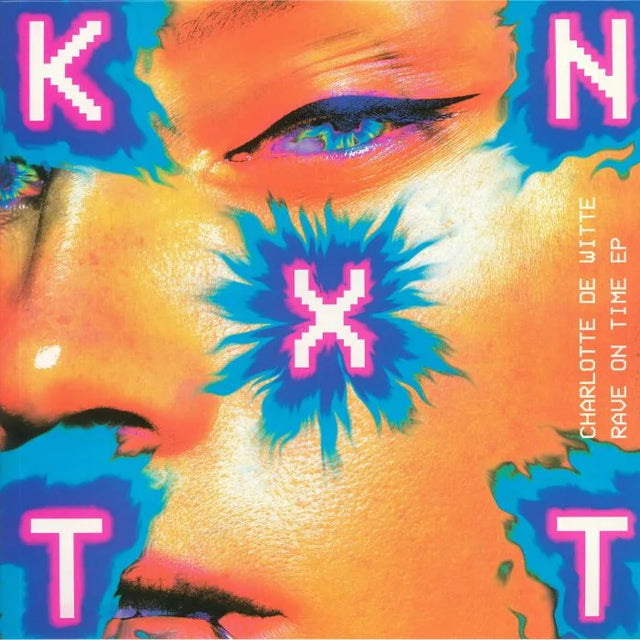 Charlotte De Witte – Rave On Time EP, 12" vinyl cover (KNTXT, KNTXT 007)