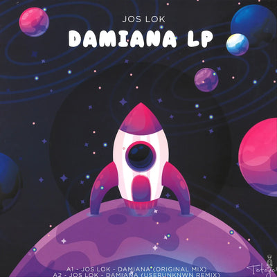 Jos Lok – Damiana, 12" vinyl cover (Totoyov, TGS003)