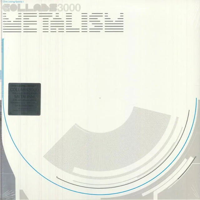 Chris Liebing & Speedy J – Collabs 3000: Metalism (20th Anniversary Edition), 2x12" vinyl cover (Mute, NOMU 160VLP)