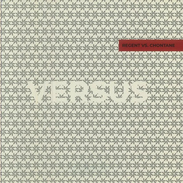 Regent & Chontane – Versus 001, 12" vinyl cover (Mutual Rytm, MRV 001)
