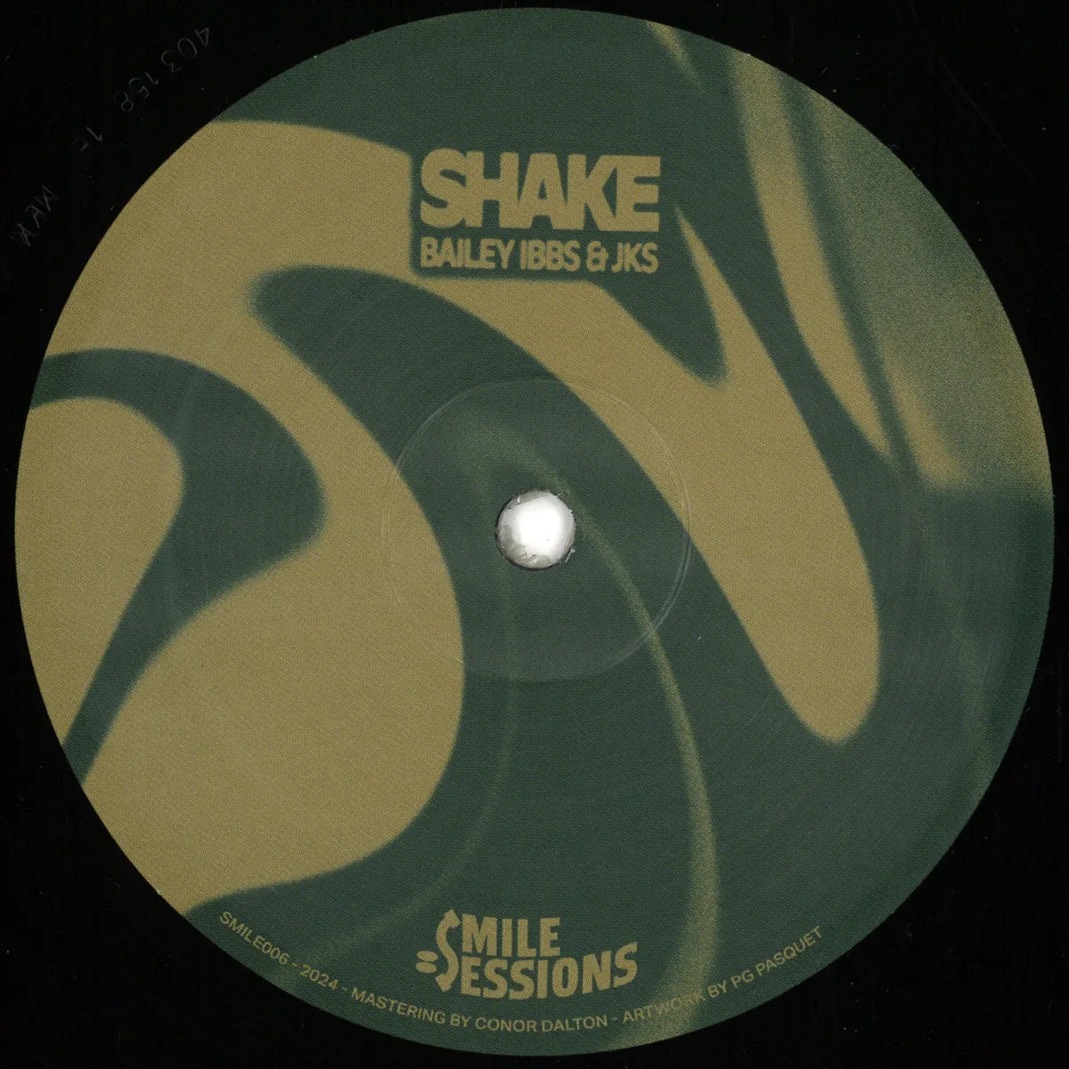 Bailey Ibbs & JKS – Shake, 12" vinyl cover (Smile Sessions, SMILE006)