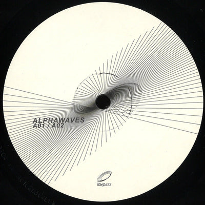 Alphawaves – A01020304 EP, 12" vinyl cover (Lowpass Records, A01020304LOW)