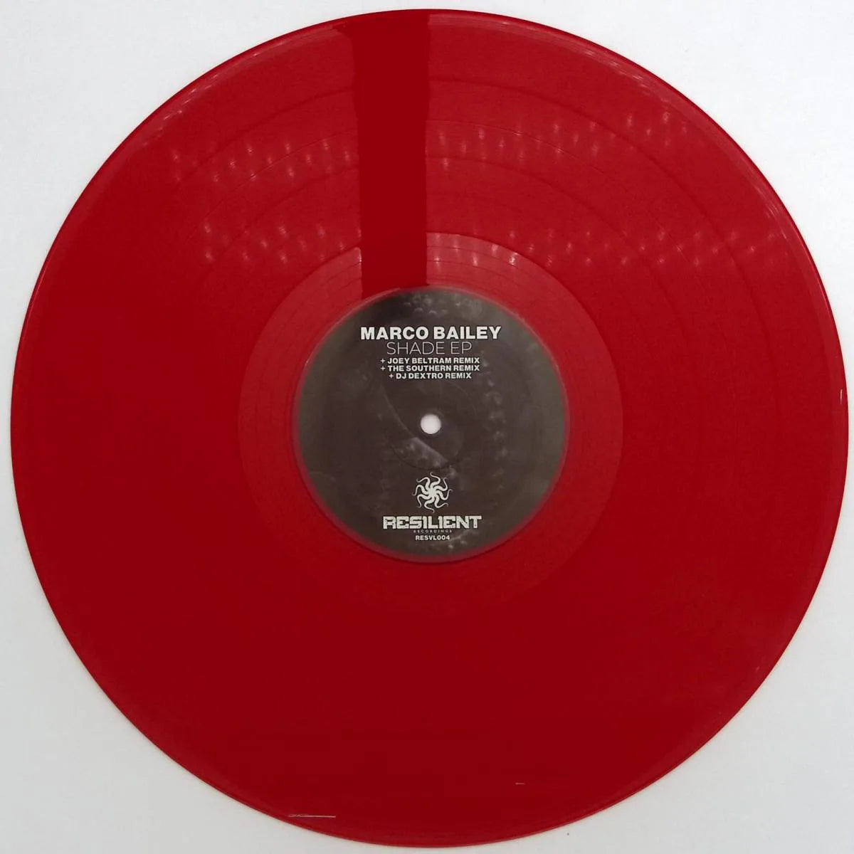 Marco Bailey – Shade EP, 12" vinyl cover (Resilient Recordings, RESVL004)